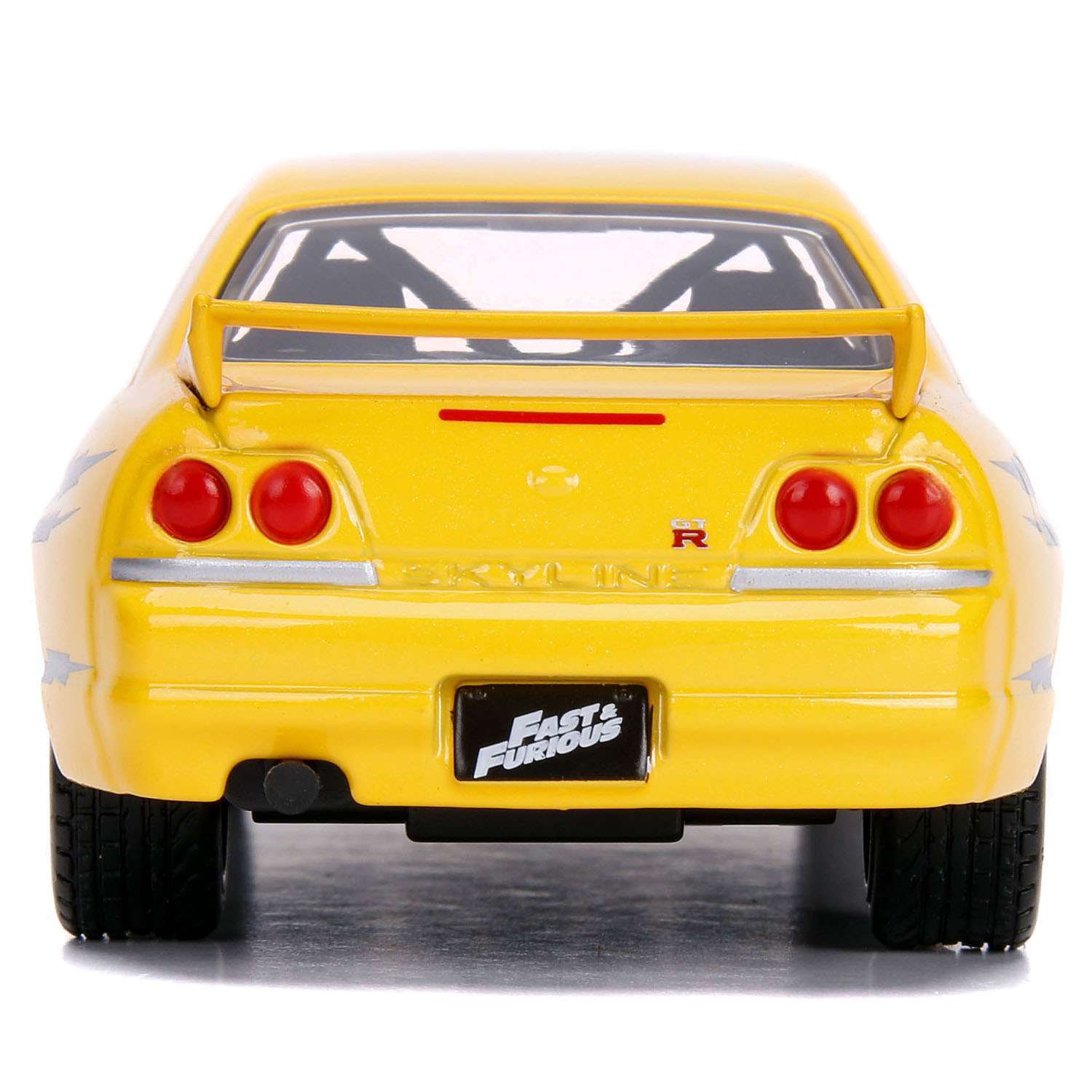 Автомобиль Jada Toys Nissan 1:32 желтый ТоуR108 - фото 4