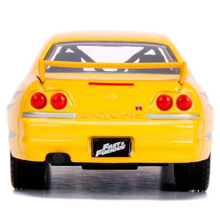 Автомобиль Jada Toys Nissan 1:32 желтый