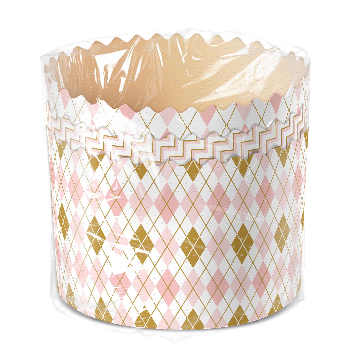 Формы пекарские бумажные цветные Домашняя кухня d124 h90мм 3шт - фото 7