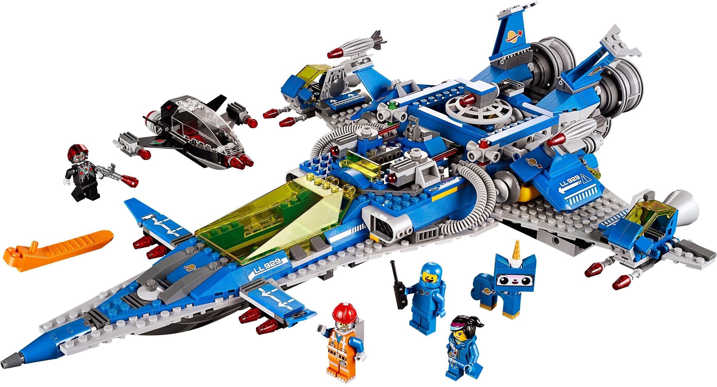Конструктор LEGO Movie 2 Космический корабль Бенни 940 дет. - фото 2