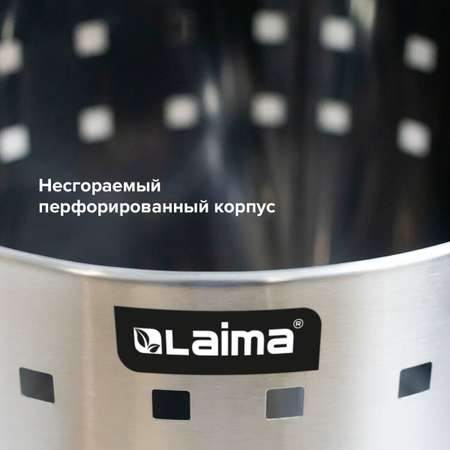 Корзина для мусора Лайма 12 литров матовое