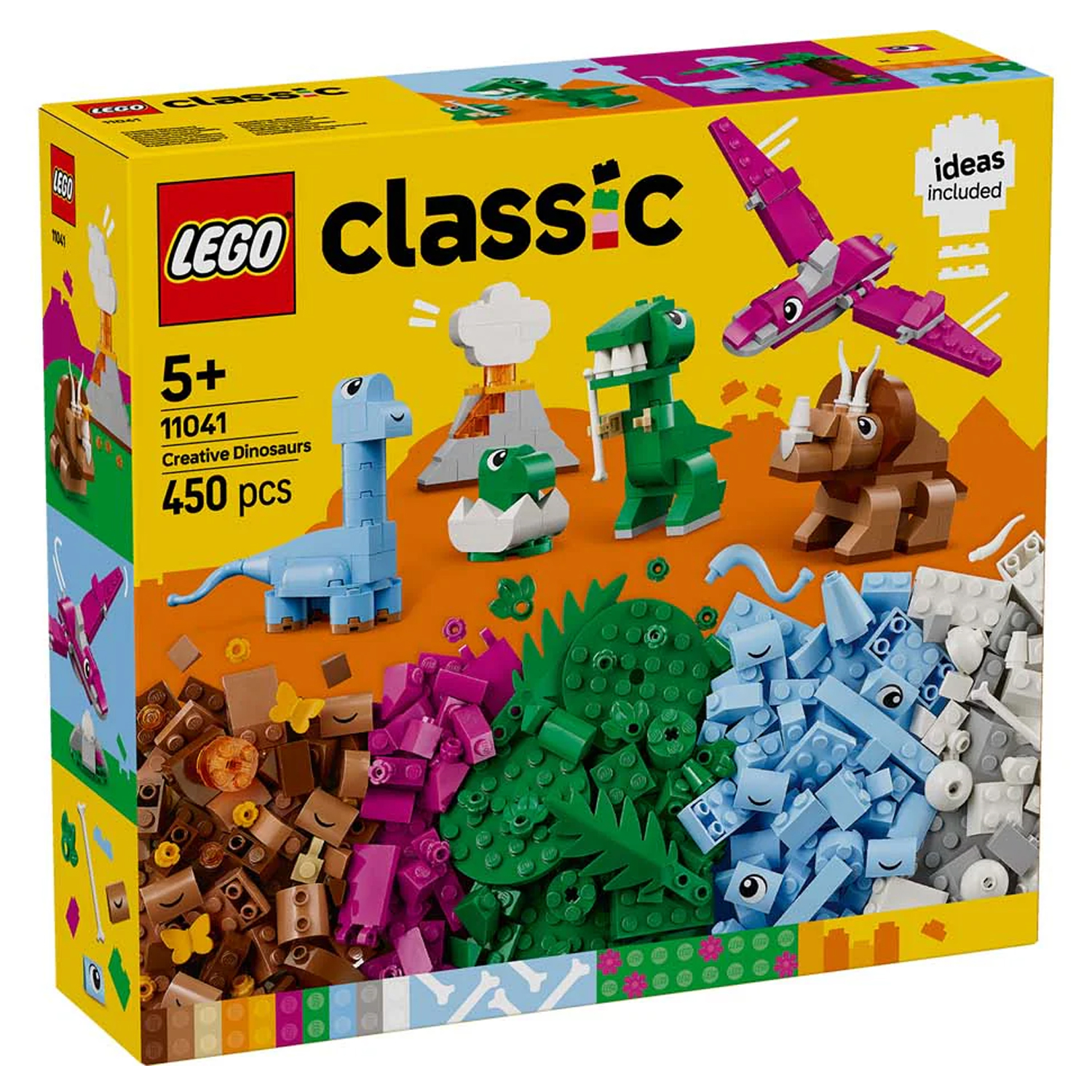 Конструктор LEGO Classic Креативные Динозавры 450 дет. - фото 9