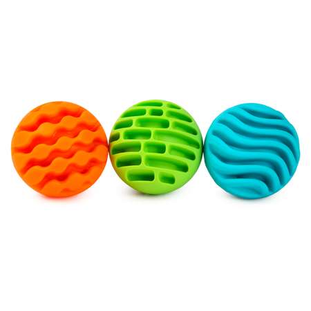 Набор игровой Fat Brain Toy Сенсорные шары 3шт F161ML Fat Brain