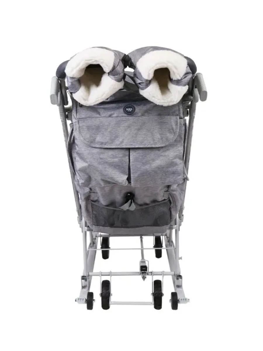 Санки-коляска NiKA kids Дымчатый - фото 5