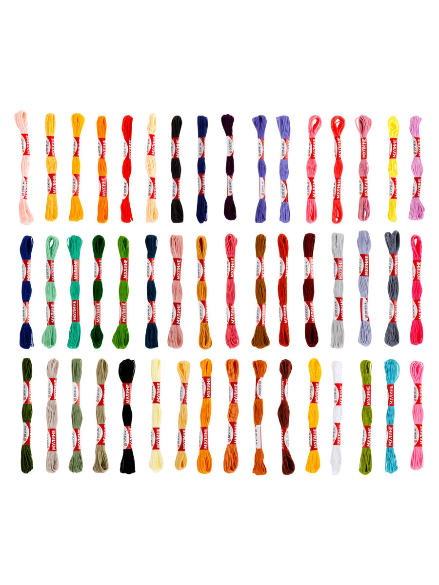 Набор для творчества Develia вышивание 100 цветов - фото 5