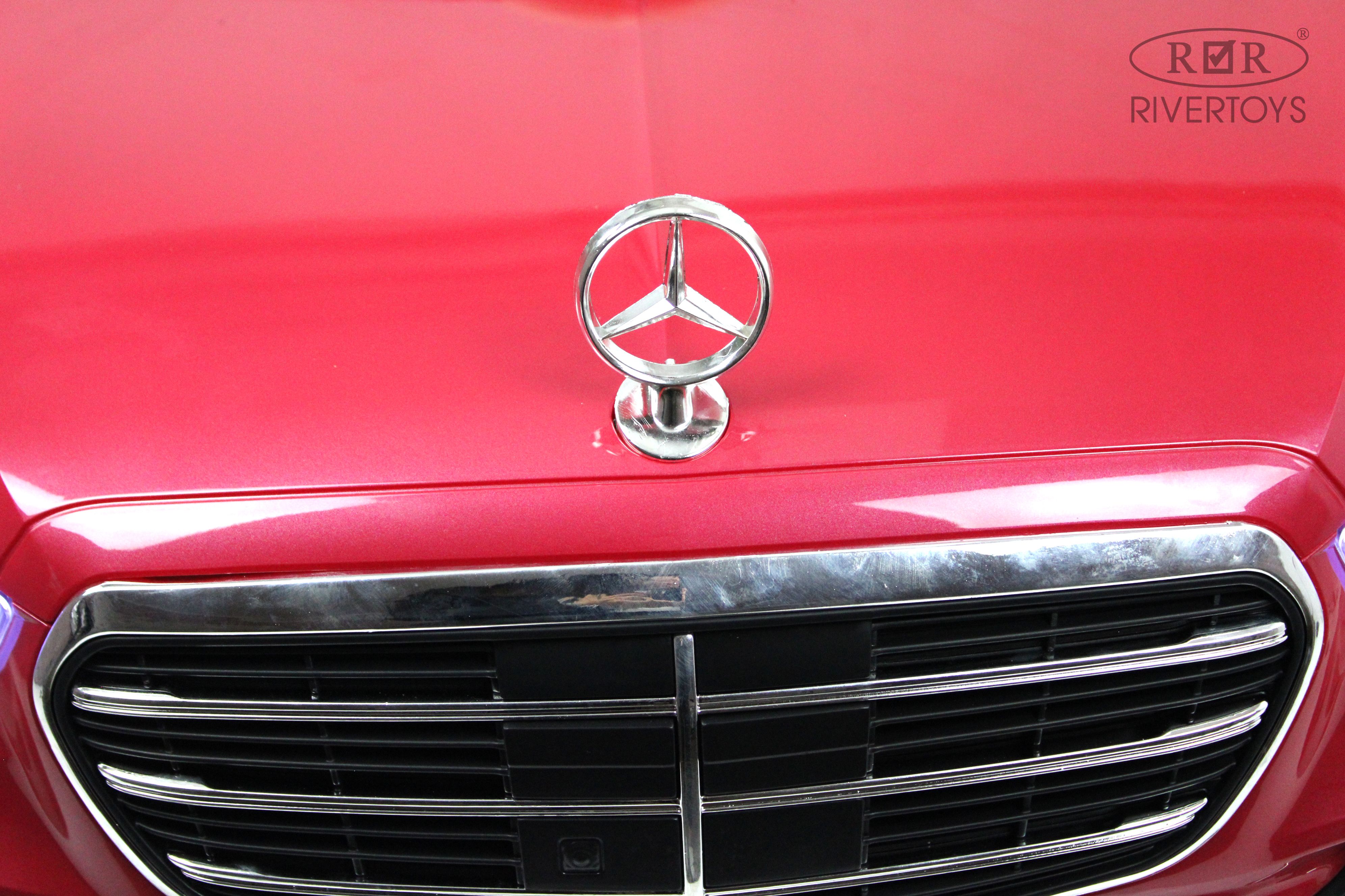 Электромобиль RIVERTOYS Mercedes М333БХ-PINK-GLANEC С пультом ДУ - фото 16