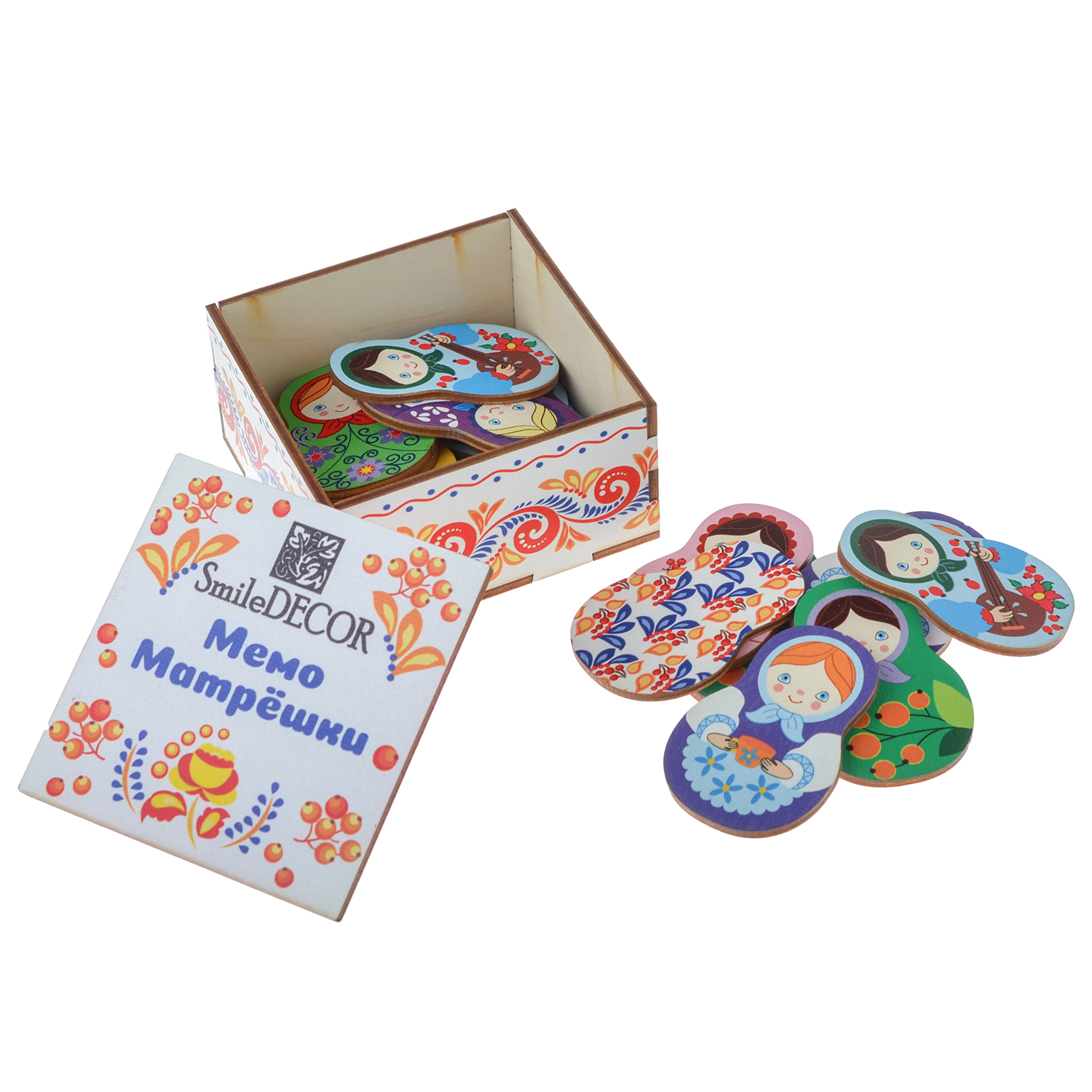 Настольная игра Smile Decor Мемори - фото 1