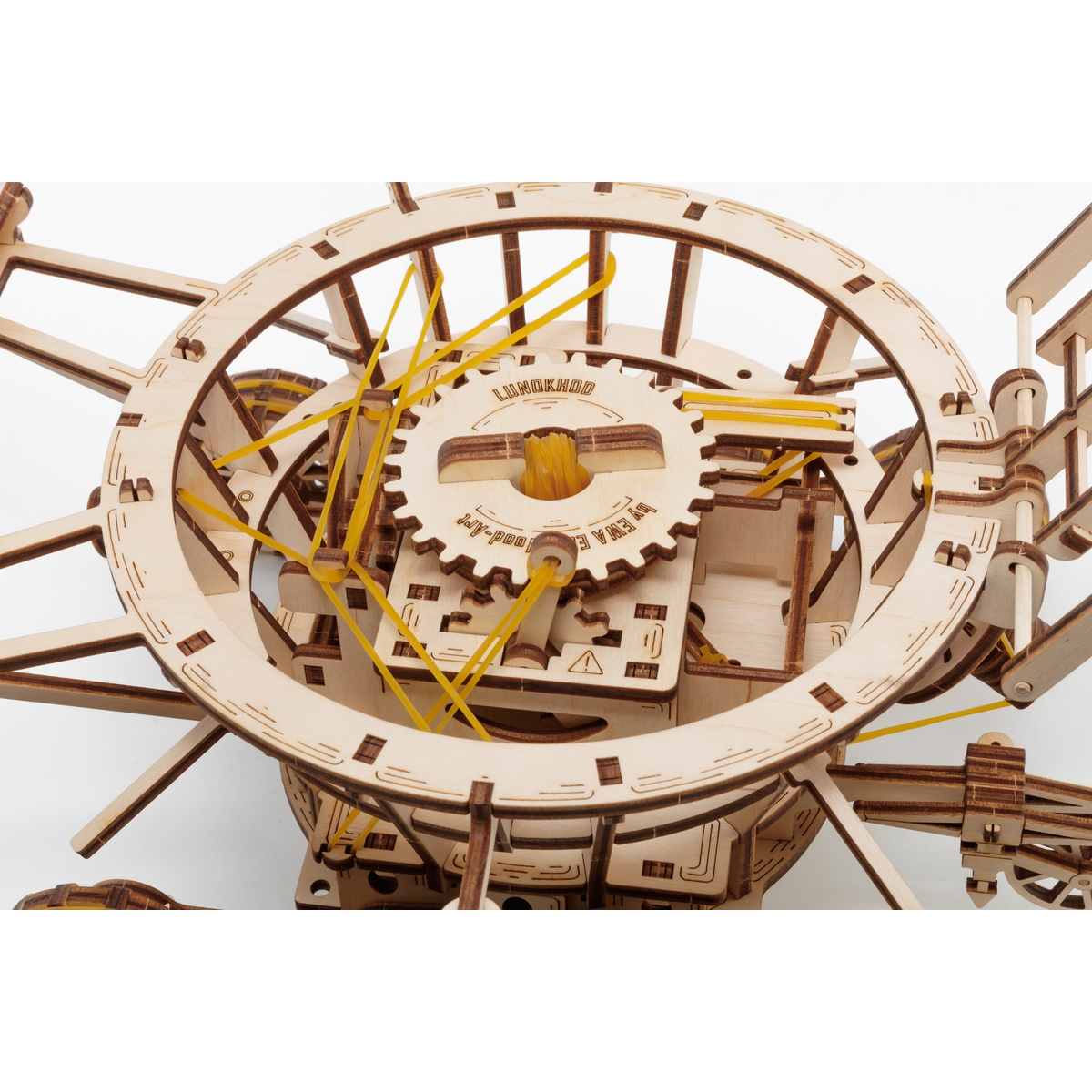 Конструктор Eco Wood Art Робот Луноход деревянный - фото 15