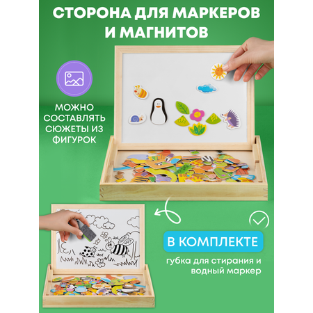 Доска для магнитного рисования Bluepink Hearts