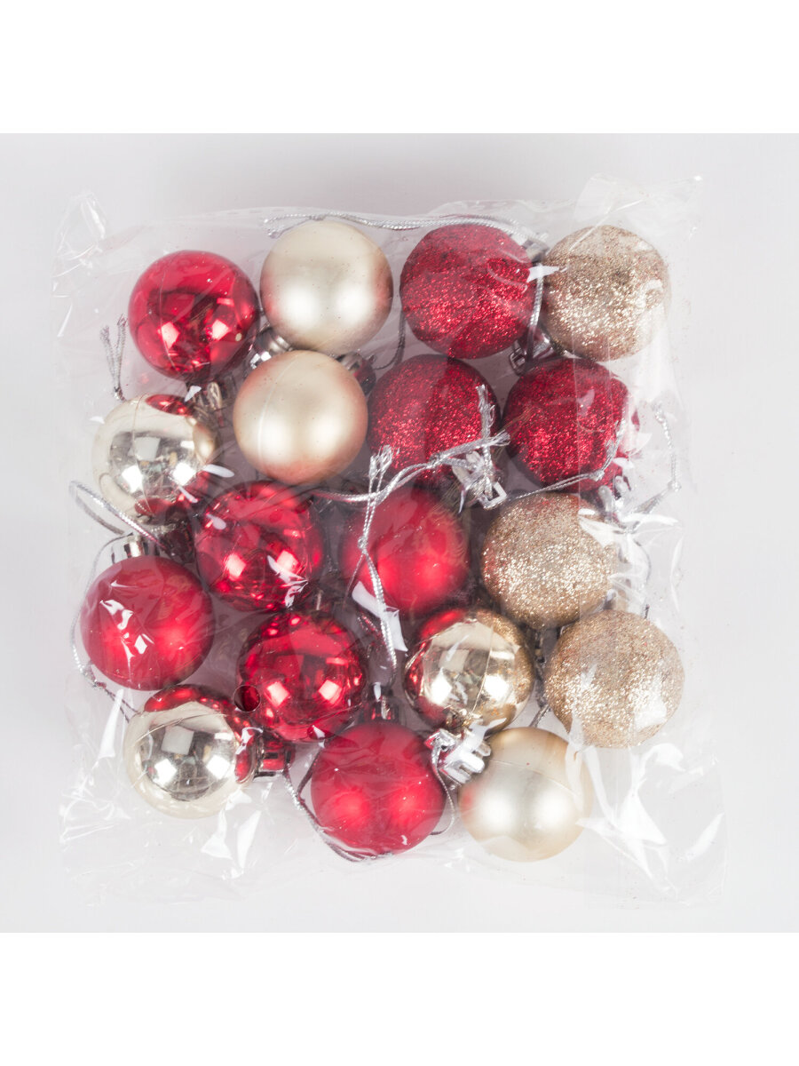 Новогодняя елка Золотая сказка искусственная декоративная 50 см зеленая с гирляндой и игрушками - фото 11