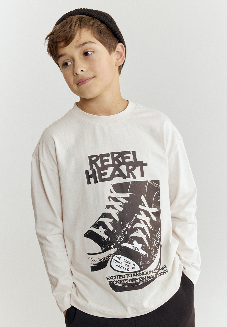 Лонгслив artie W25K04FD-1346M/Молочный - фото 3