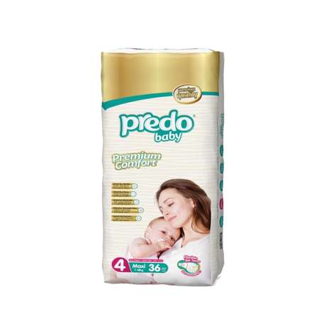 Подгузники Predo 4 36 шт.