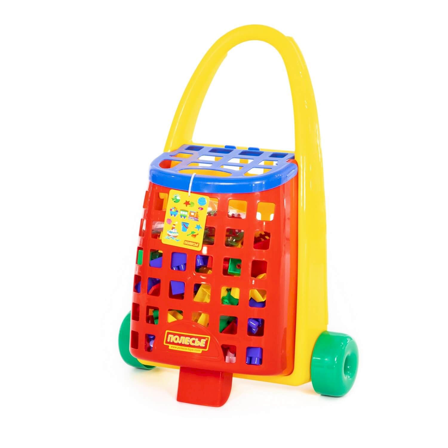 Конструктор Palau Toys Забавная тележка Строитель - фото 4