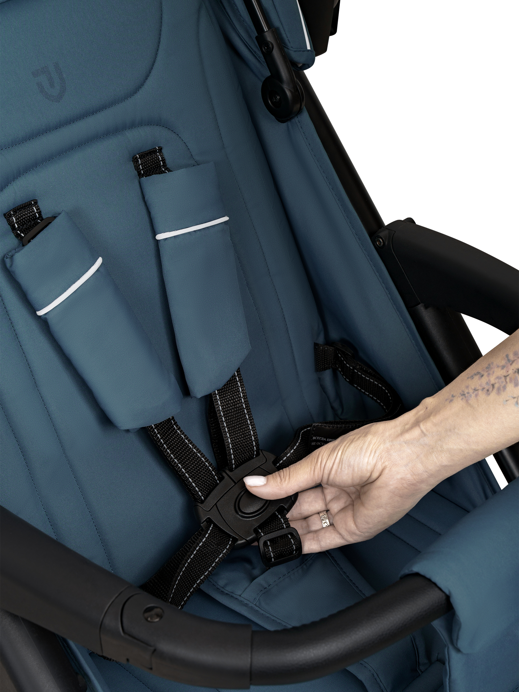 Коляска прогулочная JOVOLA Selena Air new синий - фото 22