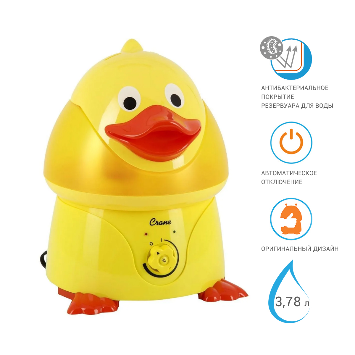 Ультразвуковой увлажнитель воздуха Crane EE-6369 - фото 1