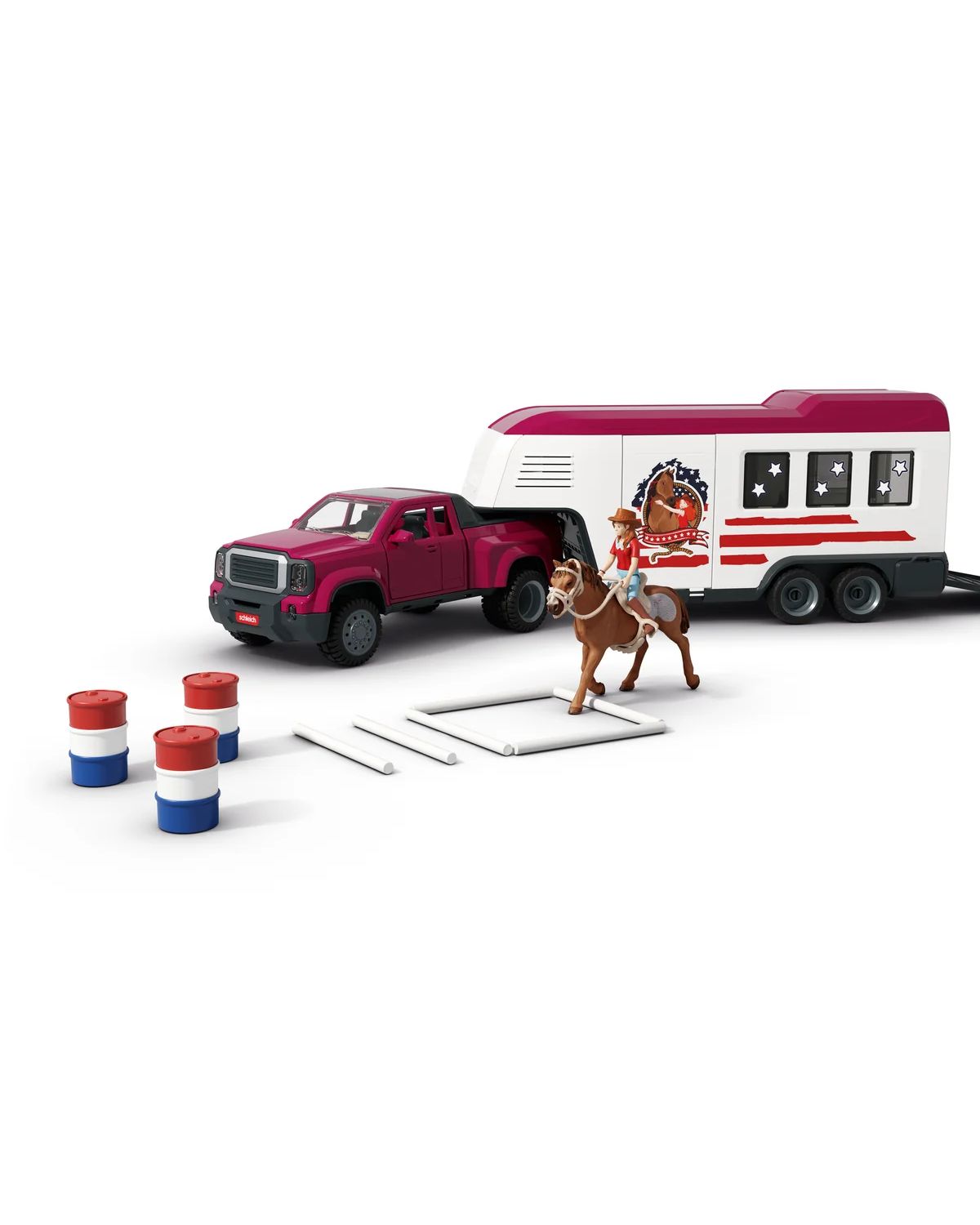 Игровой набор SCHLEICH Lakeside Truck and Trailer - фото 5