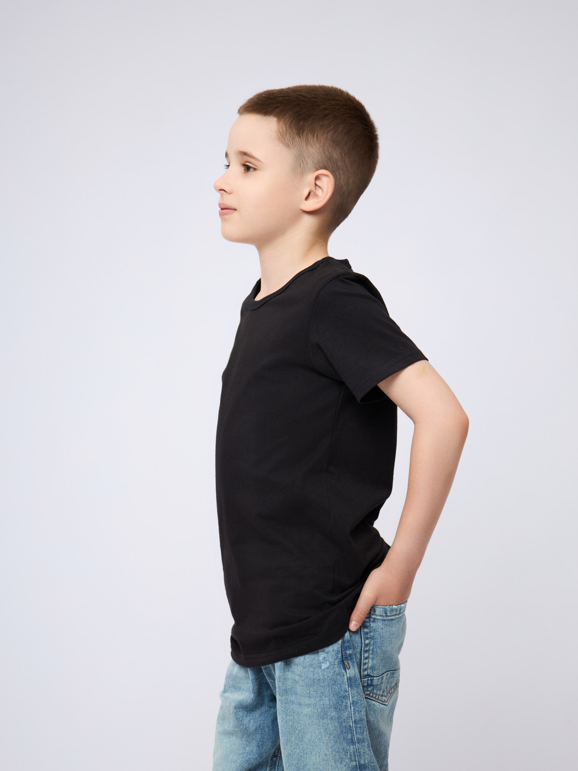 Футболка 2 шт ALEX YVN KB5002-2-Black - фото 8