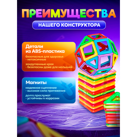 Конструктор BelliniToys магнитный
