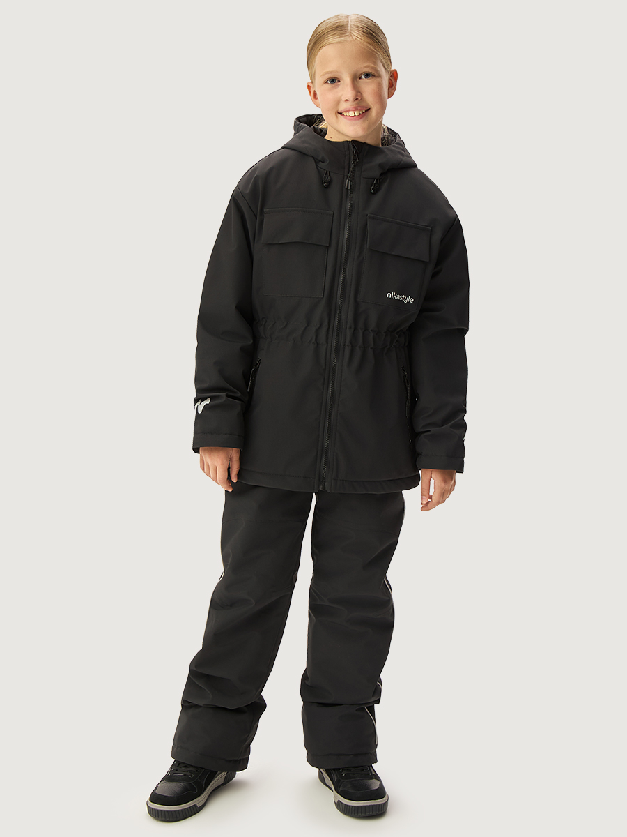 Костюм NIKASTYLE 7м4826 черный - фото 1