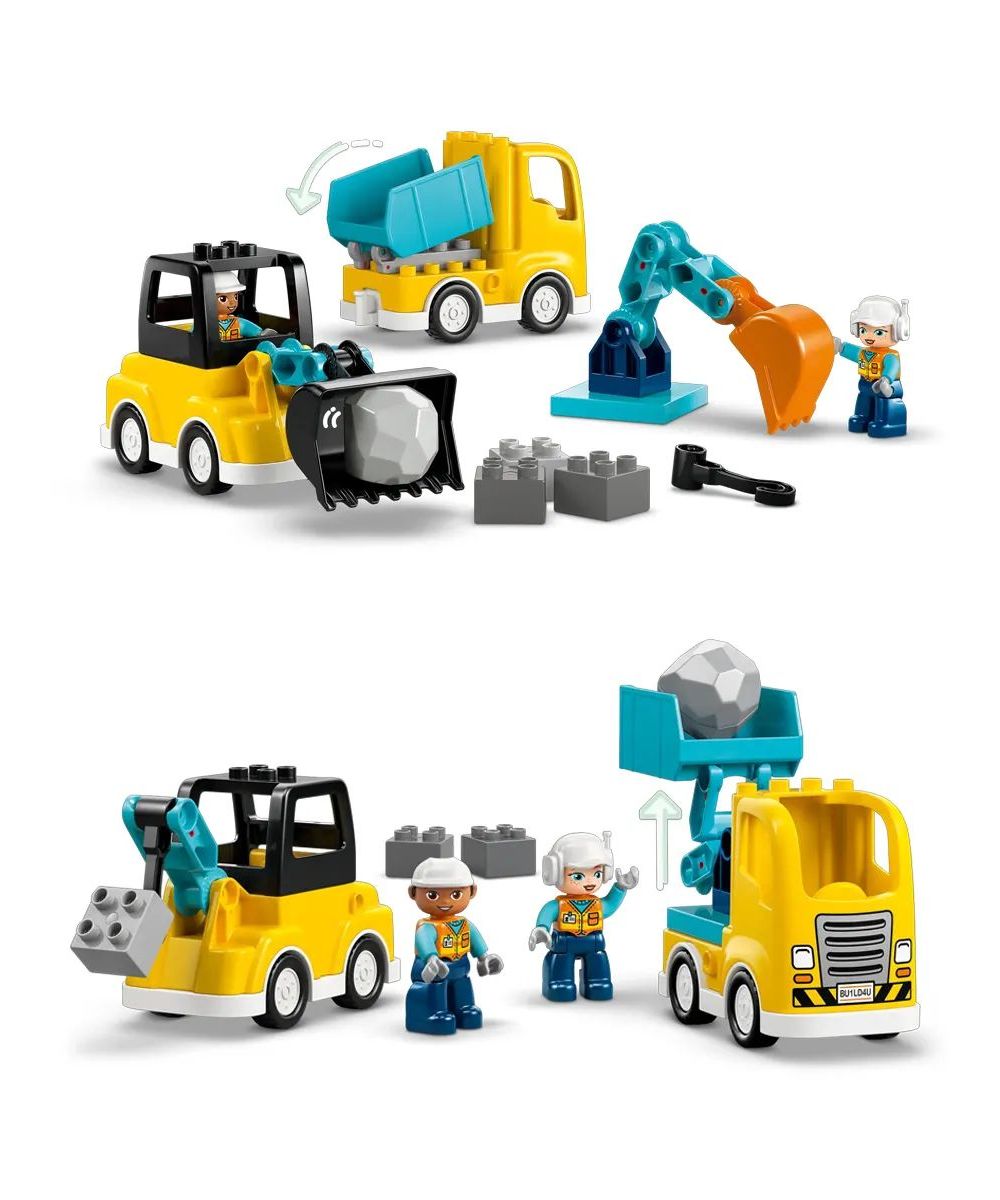 Конструктор LEGO DUPLO Строительная техника 3в1 22 дет. - фото 2