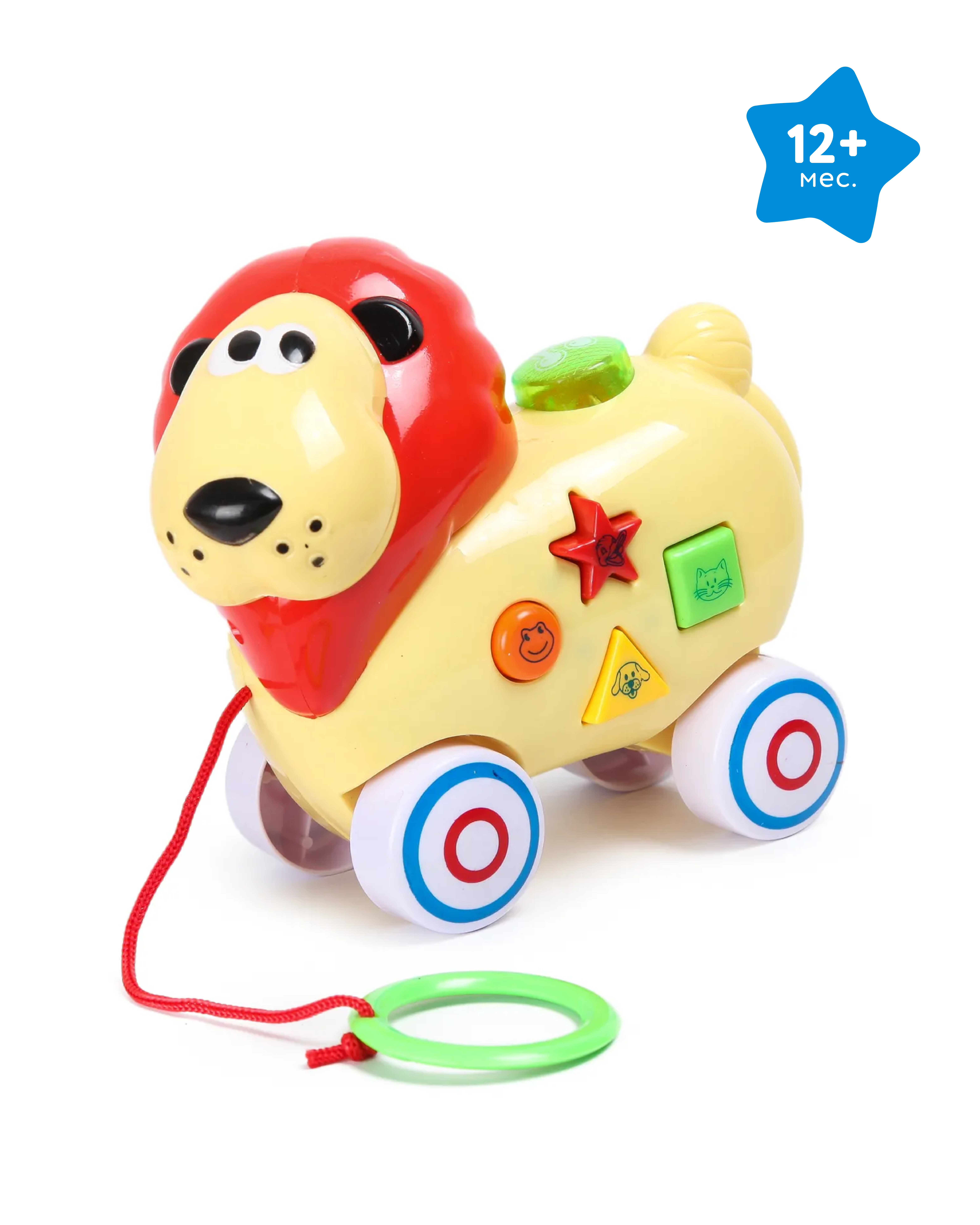 Игрушка BabyGo каталка Лев - фото 1