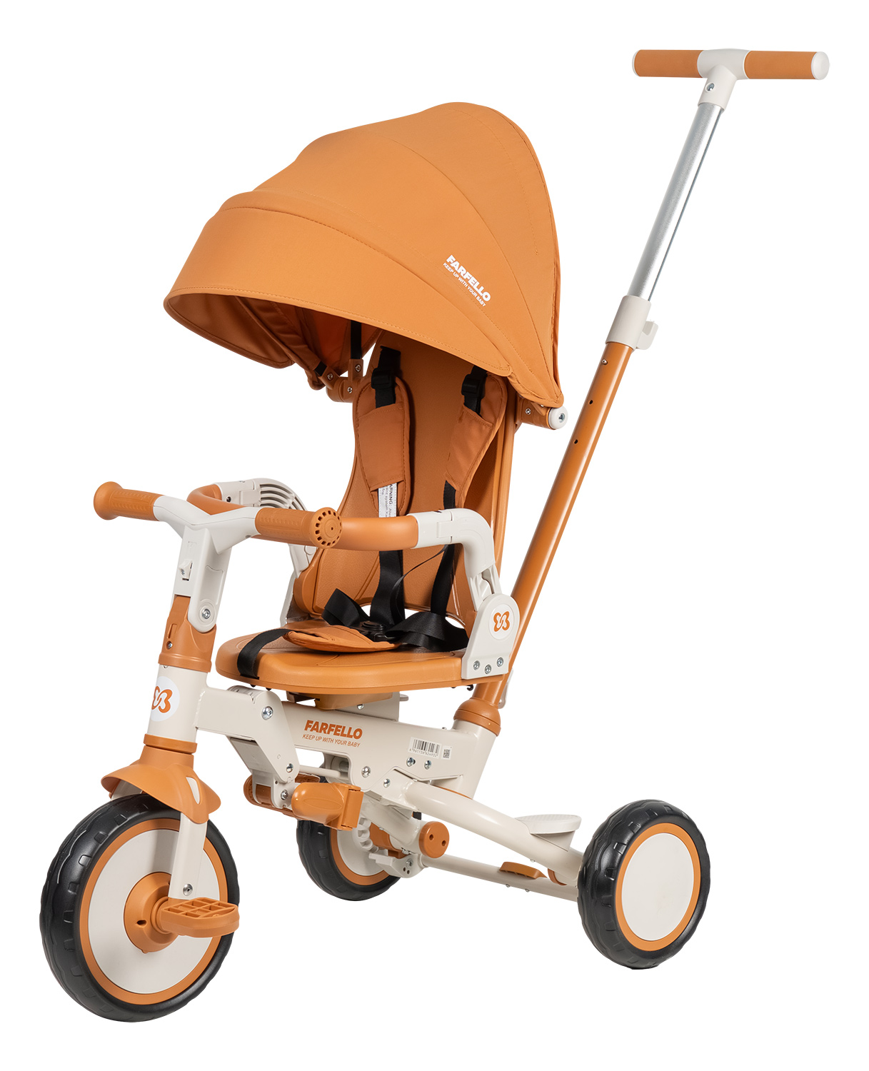 Трехколесный велосипед Farfello 10 дюймов - фото 10