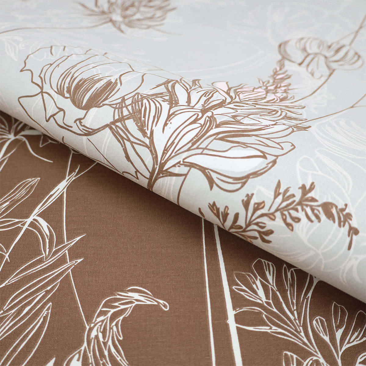 Комплект постельного белья BRAVO Ликорис двуспальный 4 предм. - фото 8