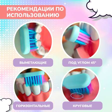 Зубная щетка классическая Fazzet ORGANIC от 10 лет 2 шт.