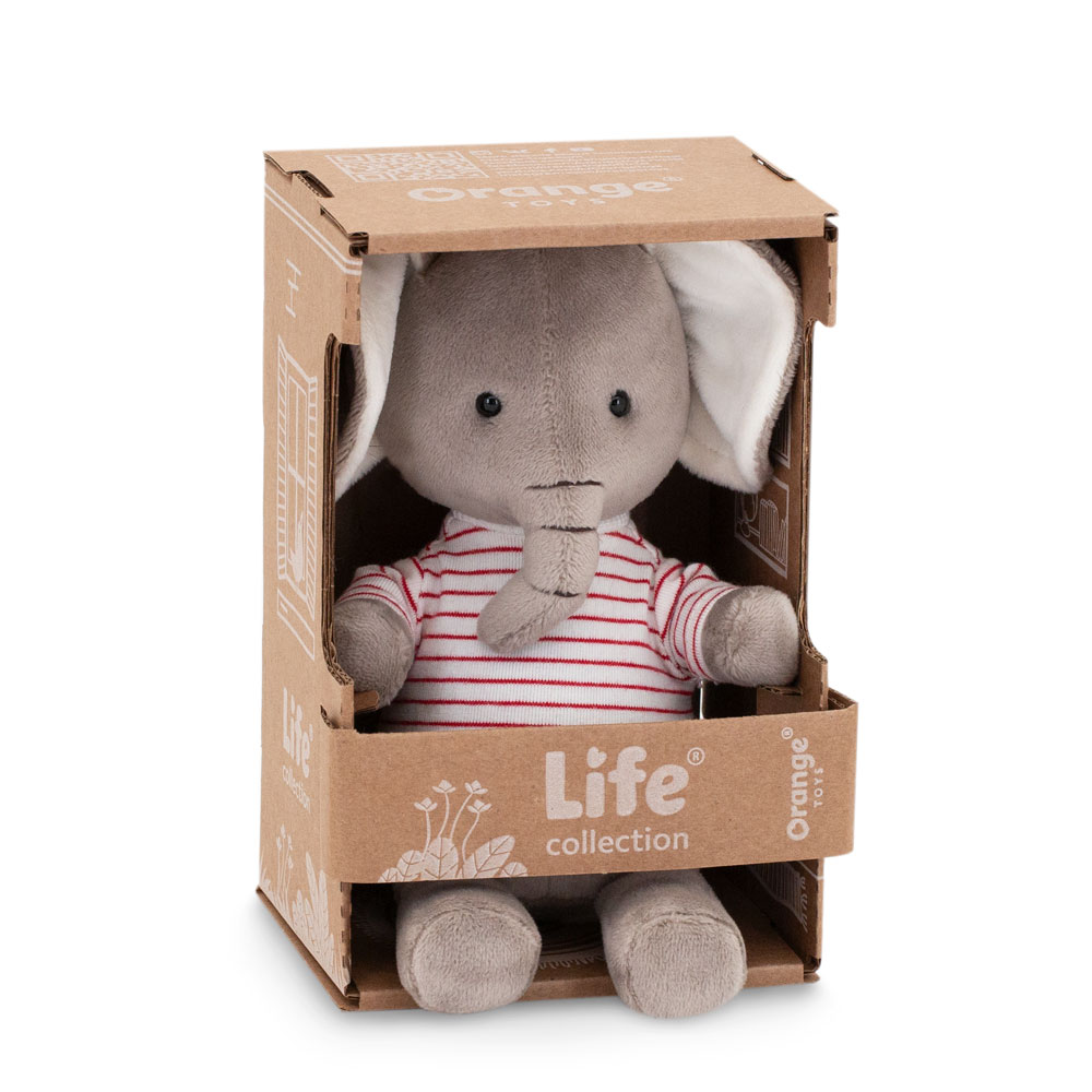Игрушка мягкая Orange Toys слон 15 см - фото 2