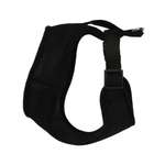 Шлейка-жилетка для собак Barbaks Чёрная сетка L шея 44см грудь 54-70см