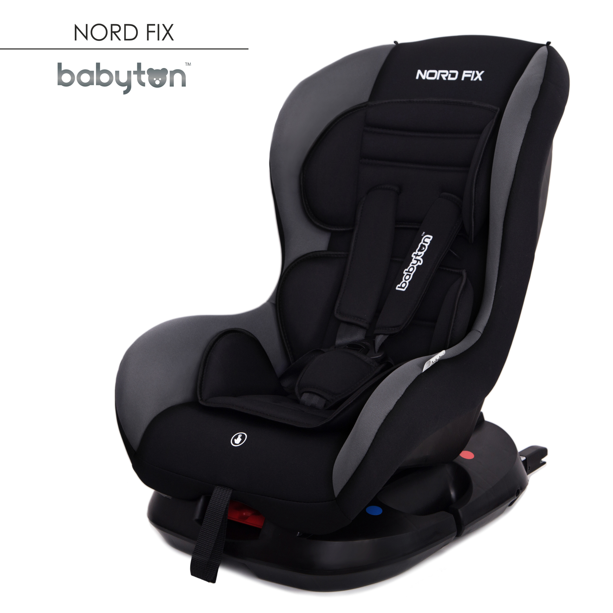 Автокресло Babyton Nord Fix Black-Grey Isofix 0+/1 (0-18 кг) черный - фото 23