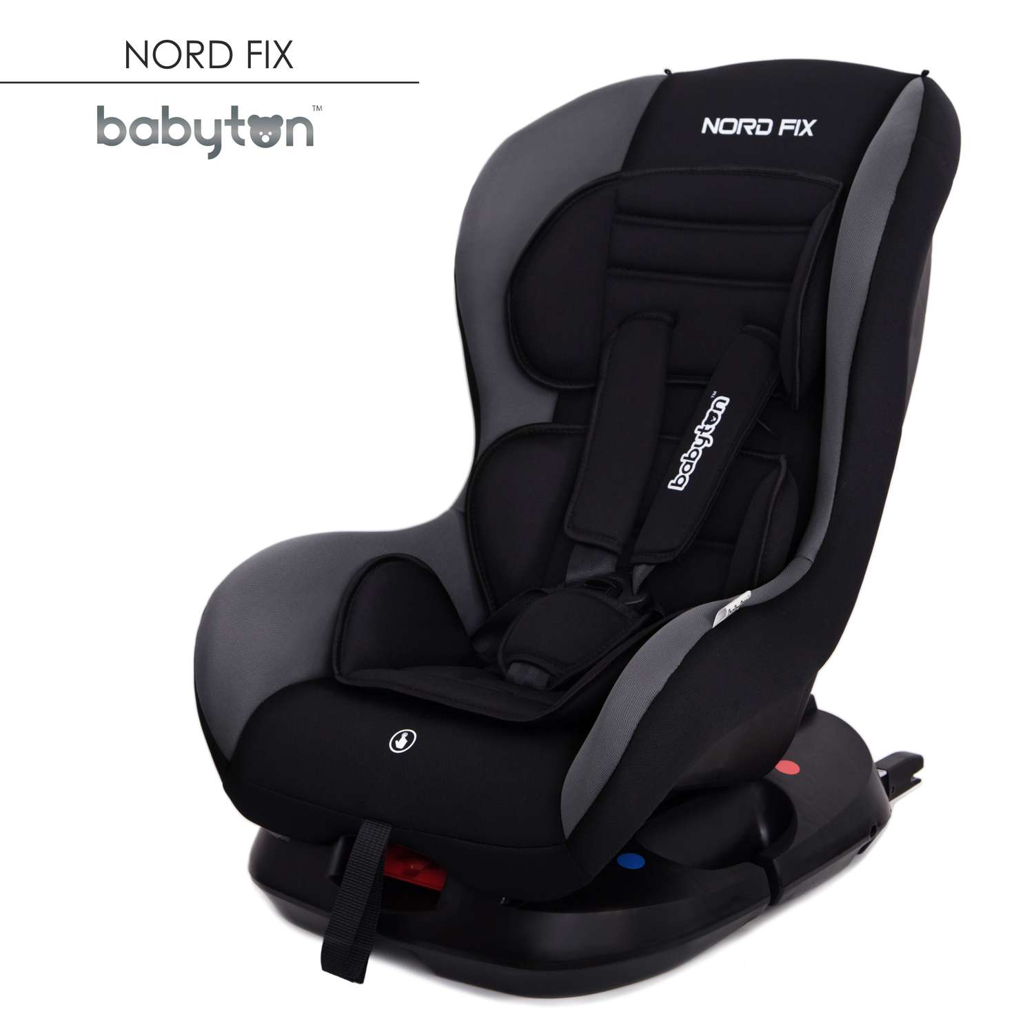 Автокресло Babyton Nord Fix Black-Grey Isofix 0+/1 (0-18 кг) - фото 1