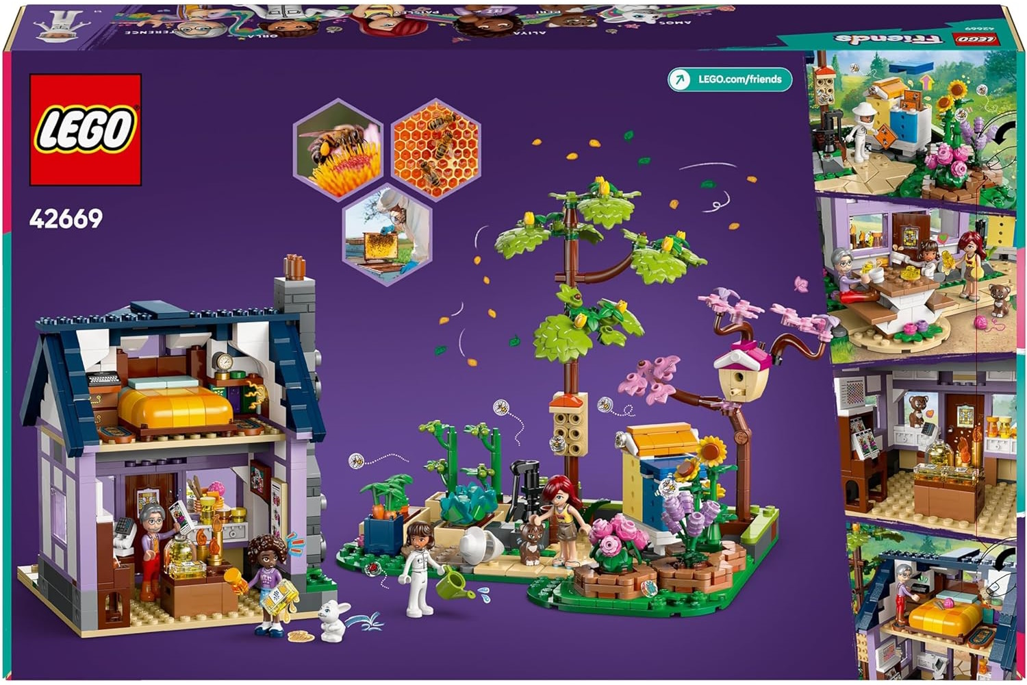 Конструктор LEGO Friends Дом и цветник пчеловода 1161 дет. - фото 6