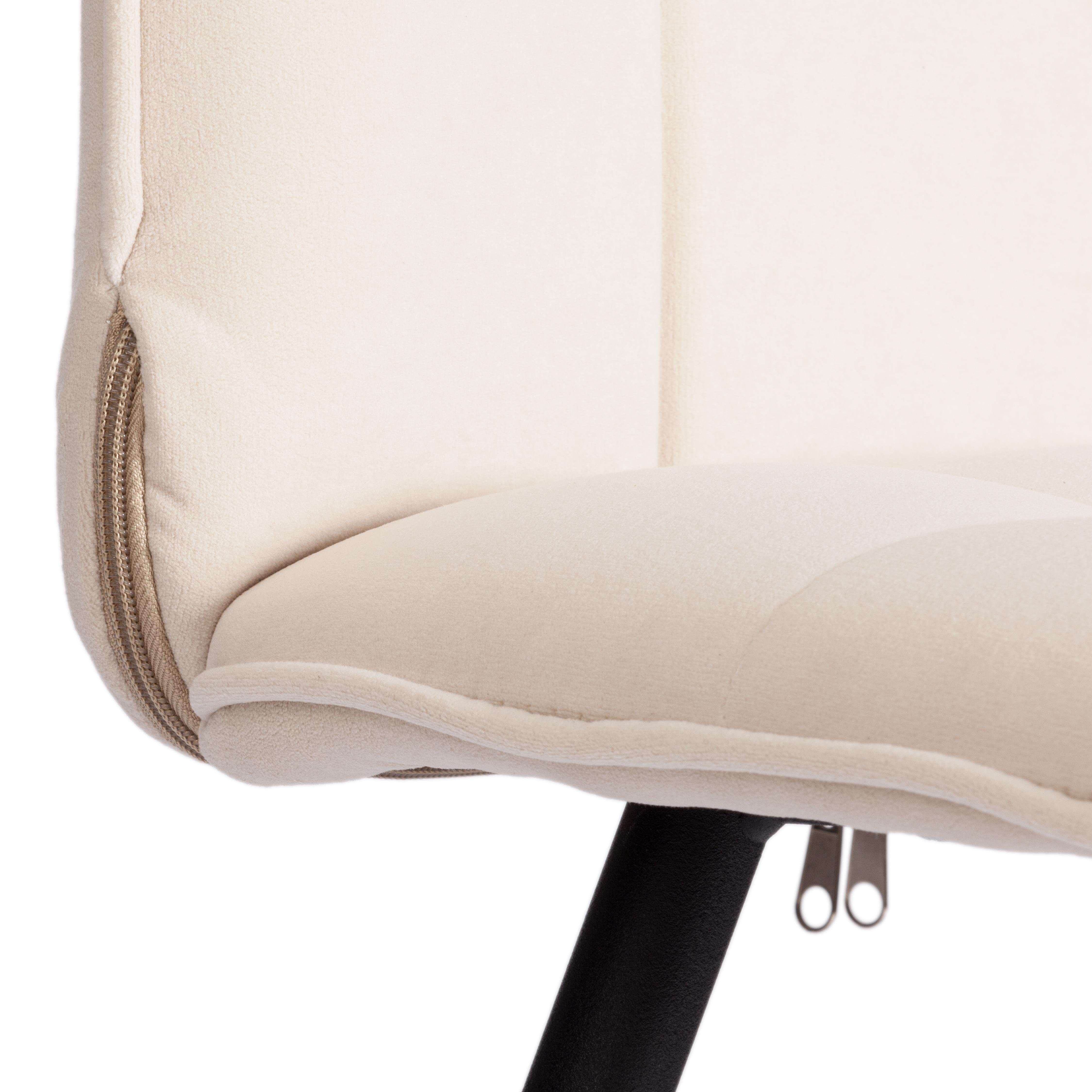 Стул TETCHAIR Bari LT велюр молочный - фото 19