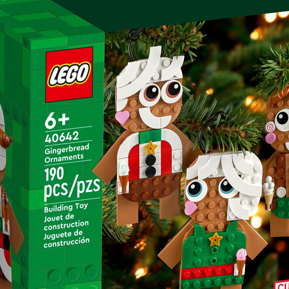 Конструктор LEGO Seasonal Пряничные украшения 40642 120 дет. - фото 2