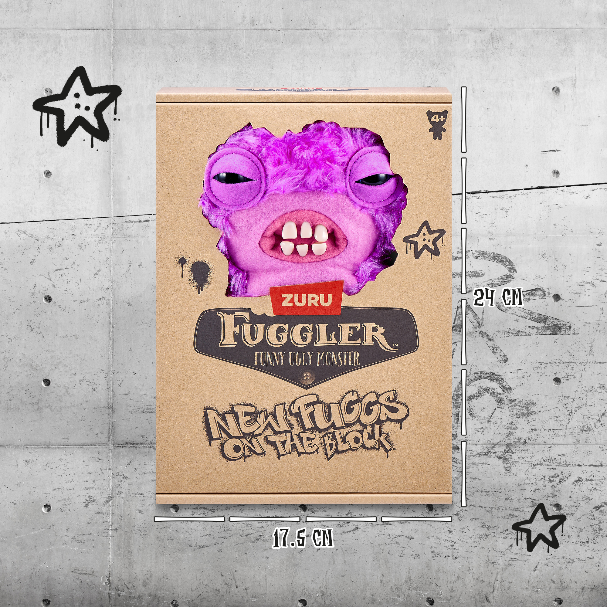 Игрушка мягкая FUGGLER Лорд Длинные уши Коварный сосед 24см 15713P - фото 3