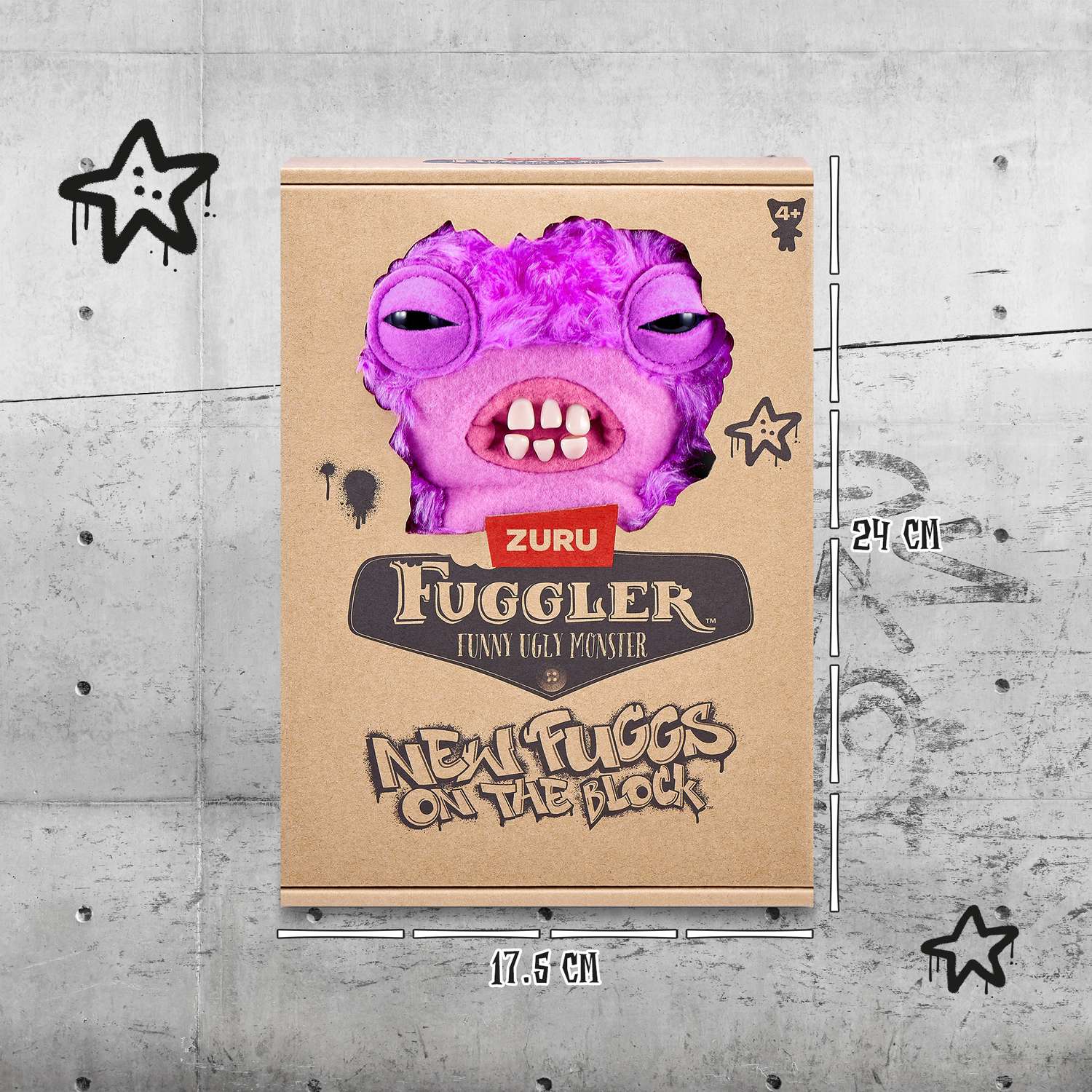 Мягкая игрушка FUGGLER Лорд Длинные уши 24 см - фото 3