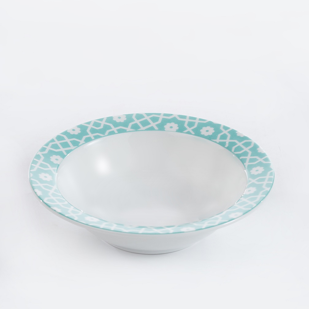 Сервиз столовый Zarin Porcelain Industries на 6 персон Italia F Meybod Darkblue Turquoise 28 предметов - фото 10