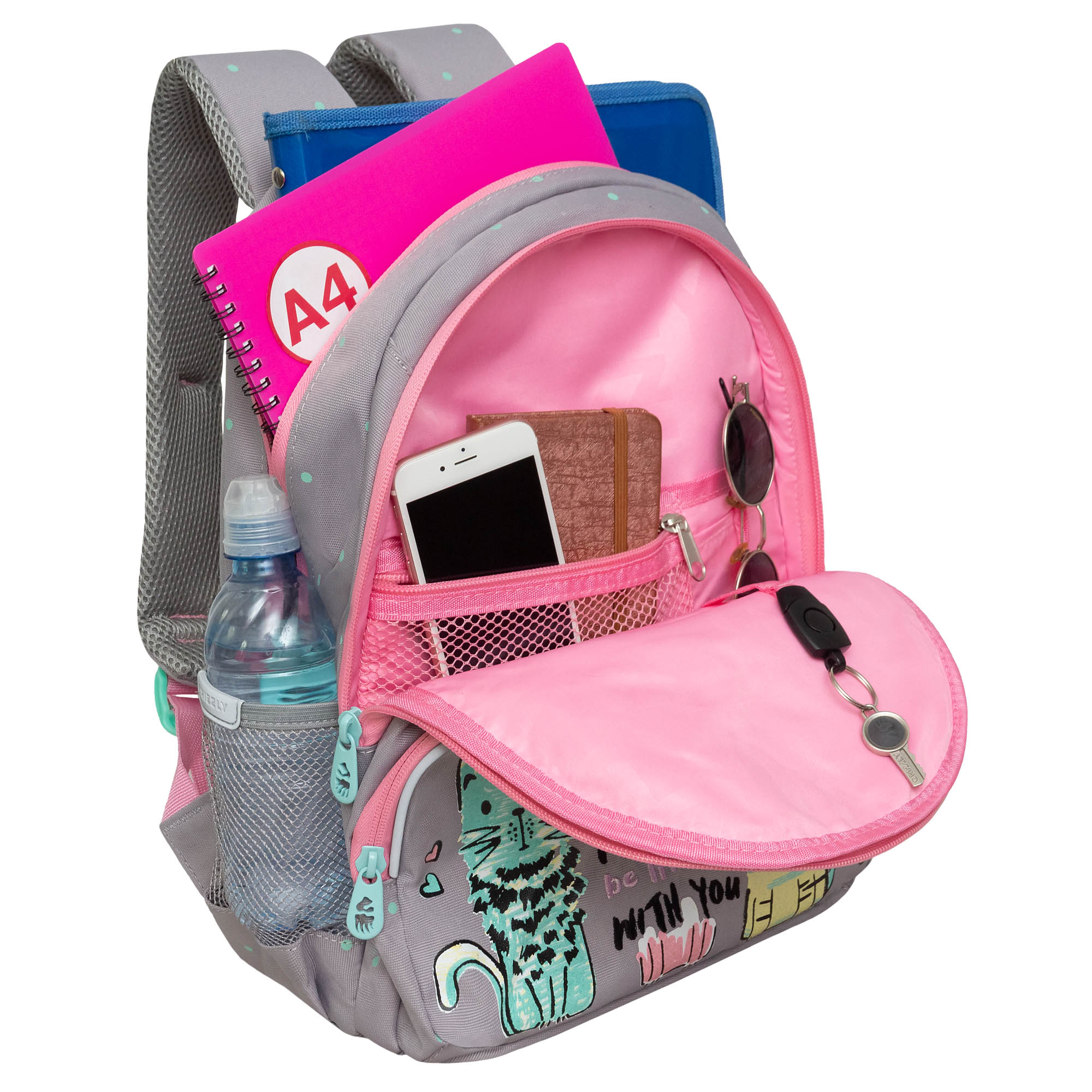 Рюкзак Grizzly для девочки - фото 4