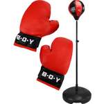 Набор для бокса Рыжий кот (груша, перчатки)