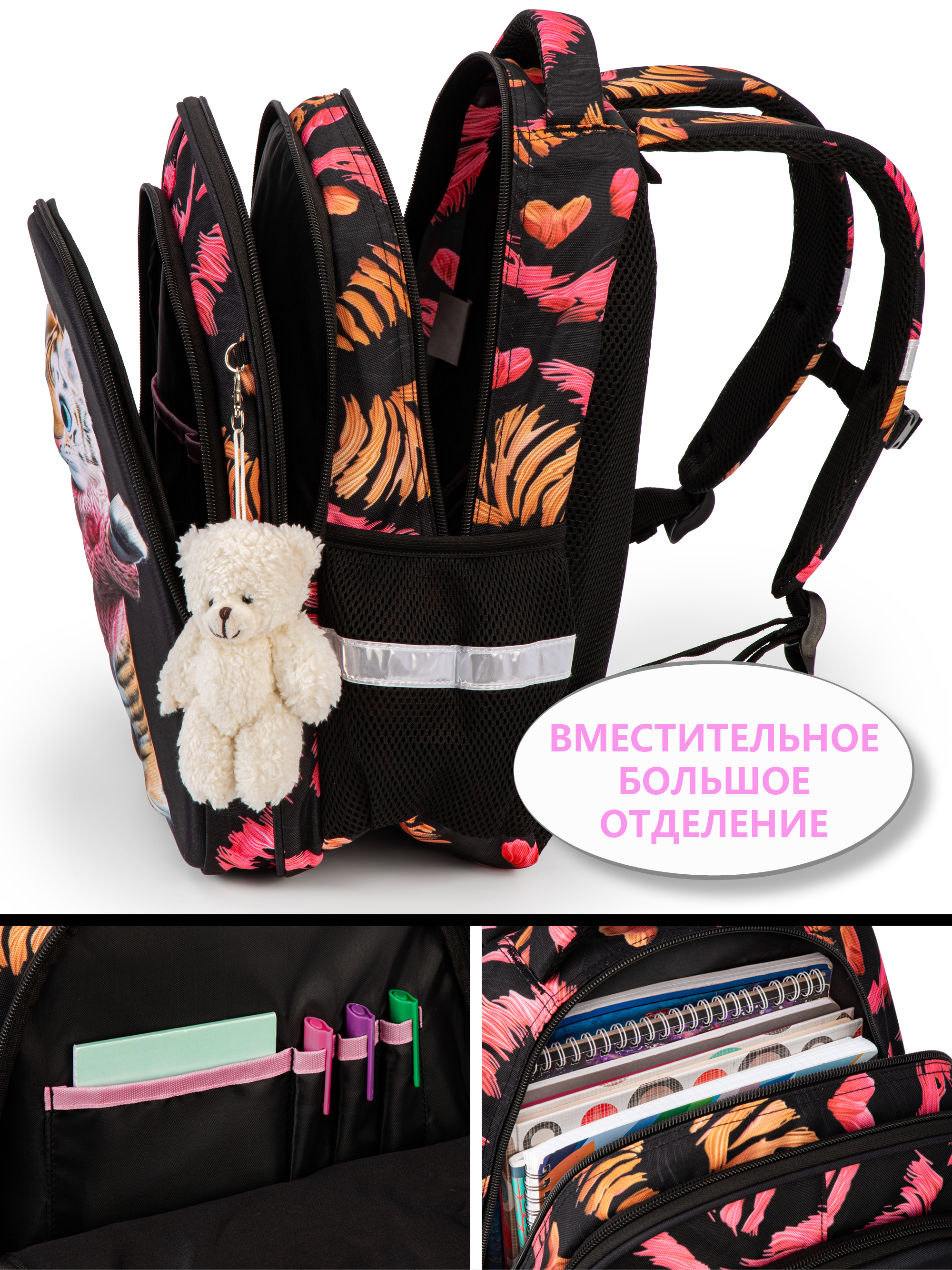 Рюкзак School Standard первокласснику набор 4 в 1 - фото 8