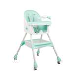 Стульчик для кормления Indigo Corn мятный