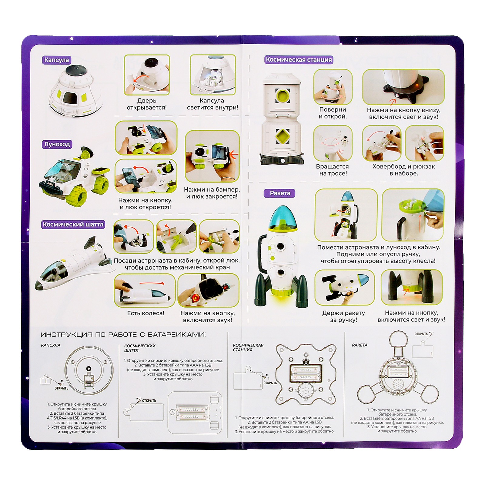 Игровой набор Автоград Исследование космоса 7442329 - фото 10