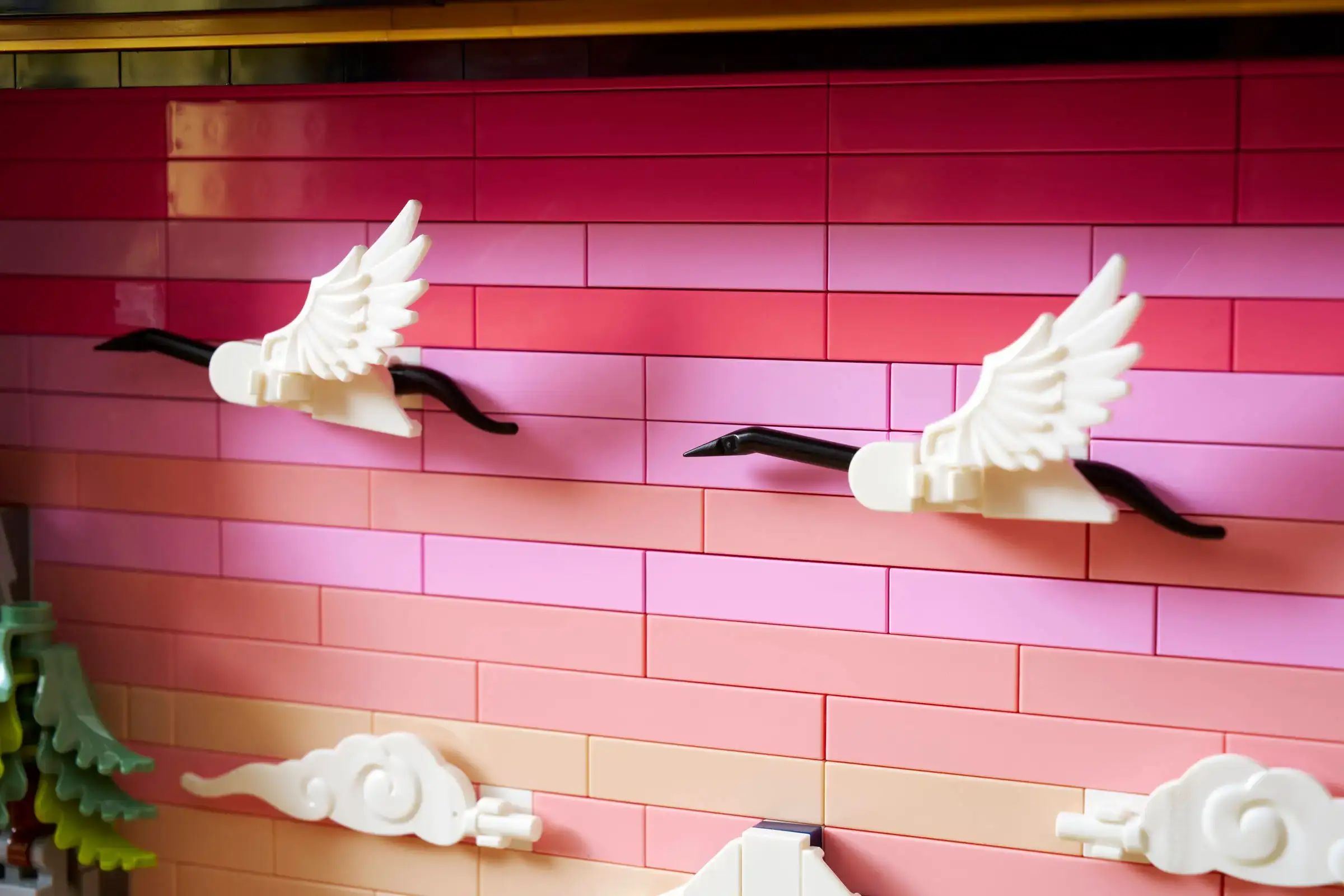 Конструктор LEGO Art Пейзаж с цветущей сакурой 1892 дет. - фото 6