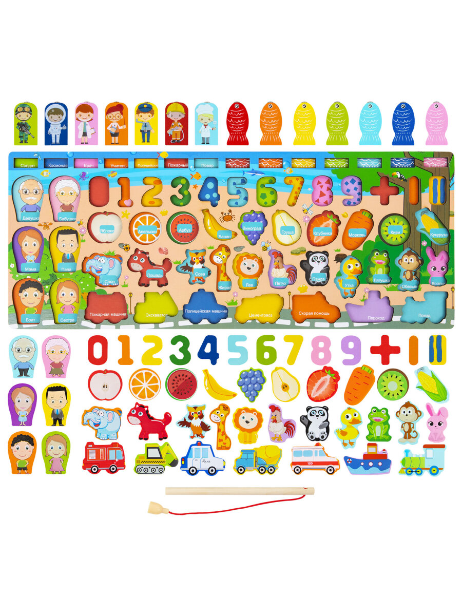 Игрушка Brauberg сортер Монтессори - фото 11
