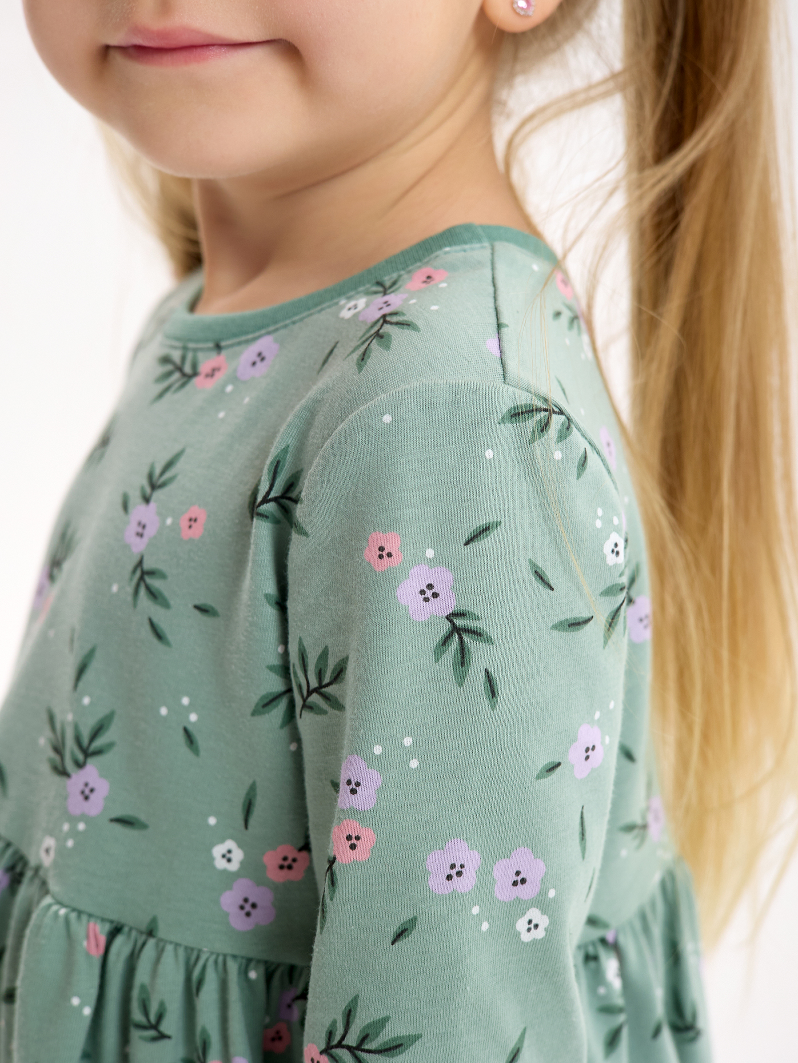 Платье LEVAKIDS платье для девочки_сказочные цветы - фото 8