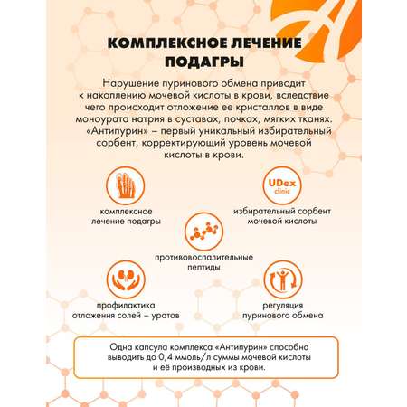 БАД Арт Лайф Антипурин Профилактика подагры 120 капсул