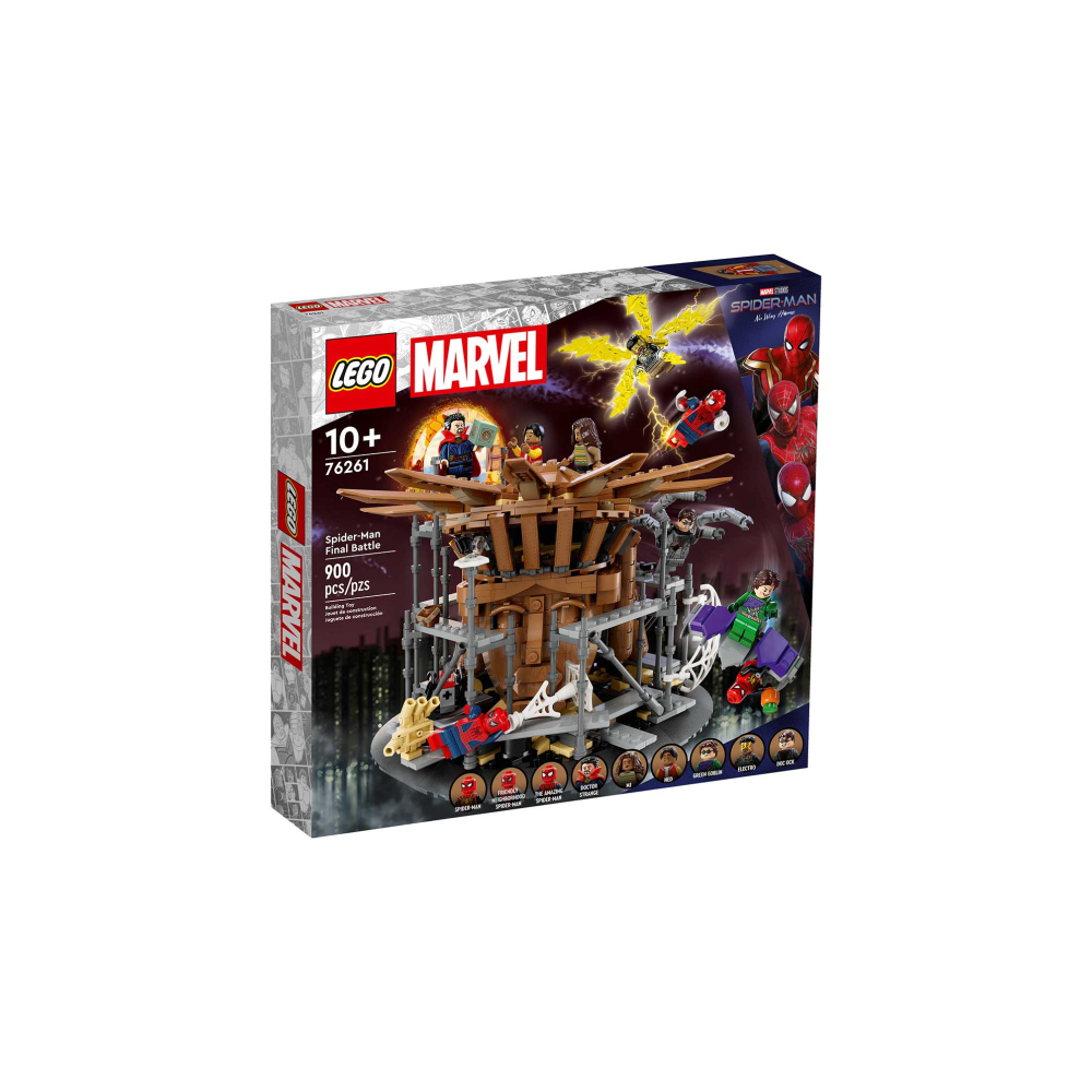 Конструктор LEGO Marvel Super Heroes Финальная битва Человека-паука 140 дет. - фото 1