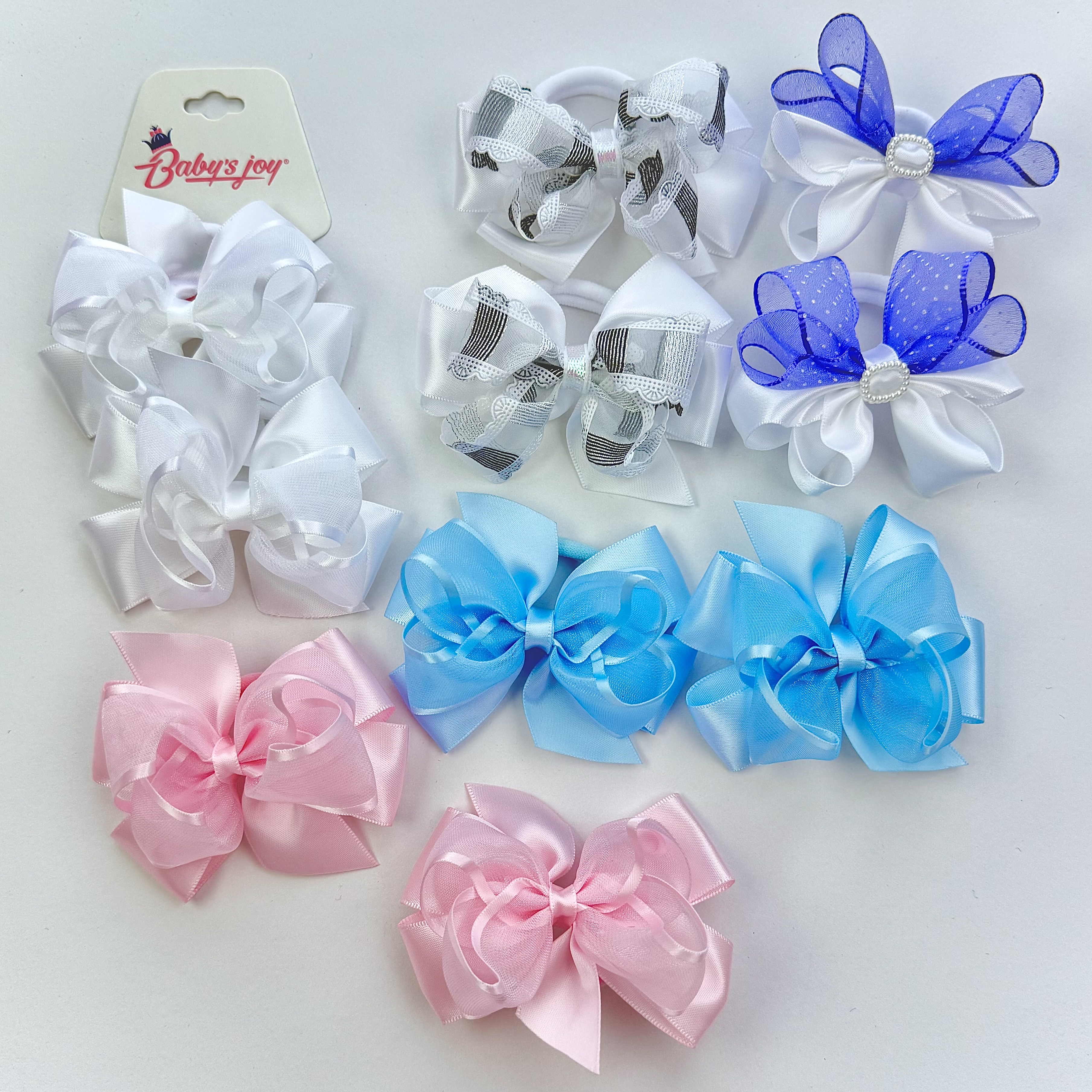 Банты Babys JOY 2шт в ассортименте BN88-2 BN88-2 - фото 1