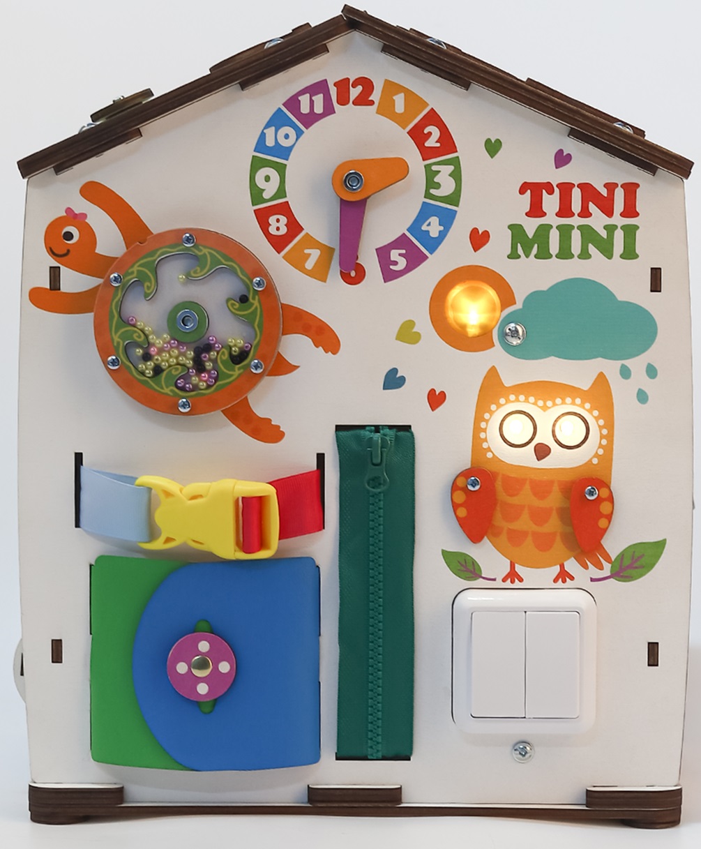 Игрушка tinimini бизиборд Совушка - фото 9